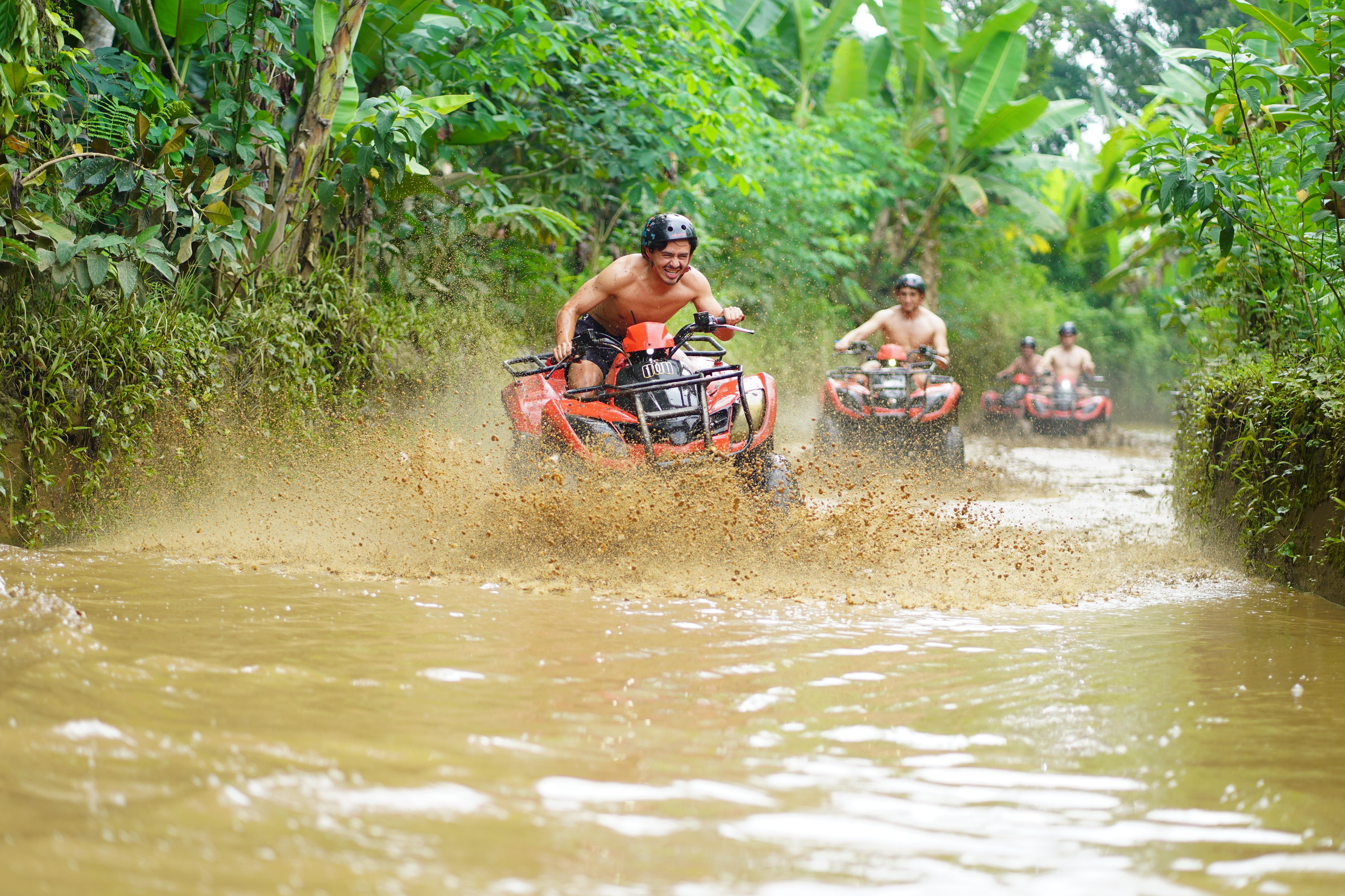 Quad biking